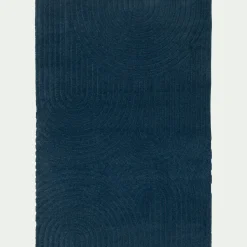 Tapis De Salon*alinea Tapis à motifs circulaires 200x290cm - ceou Bleu