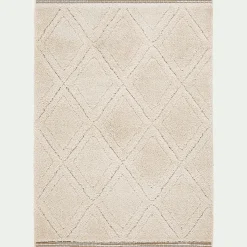 Tapis De Salon|Tapis Berbère*alinea Tapis à poils longs style berbère 160x230cm - Blanc
