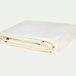 Descente De Lit*alinea Tapis antidérapant en polyester - 140x230cm Blanc