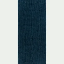 Tapis De Bain*alinea Tapis de bain chenille en polyester - figuerolles 50x120cm Bleu