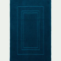 Tapis De Bain*alinea Tapis de bain en coton - figuerolles 60x110cm Bleu