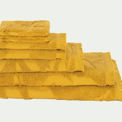 Tapis De Bain*alinea Tapis de bain en coton - argan 50x80cm Jaune