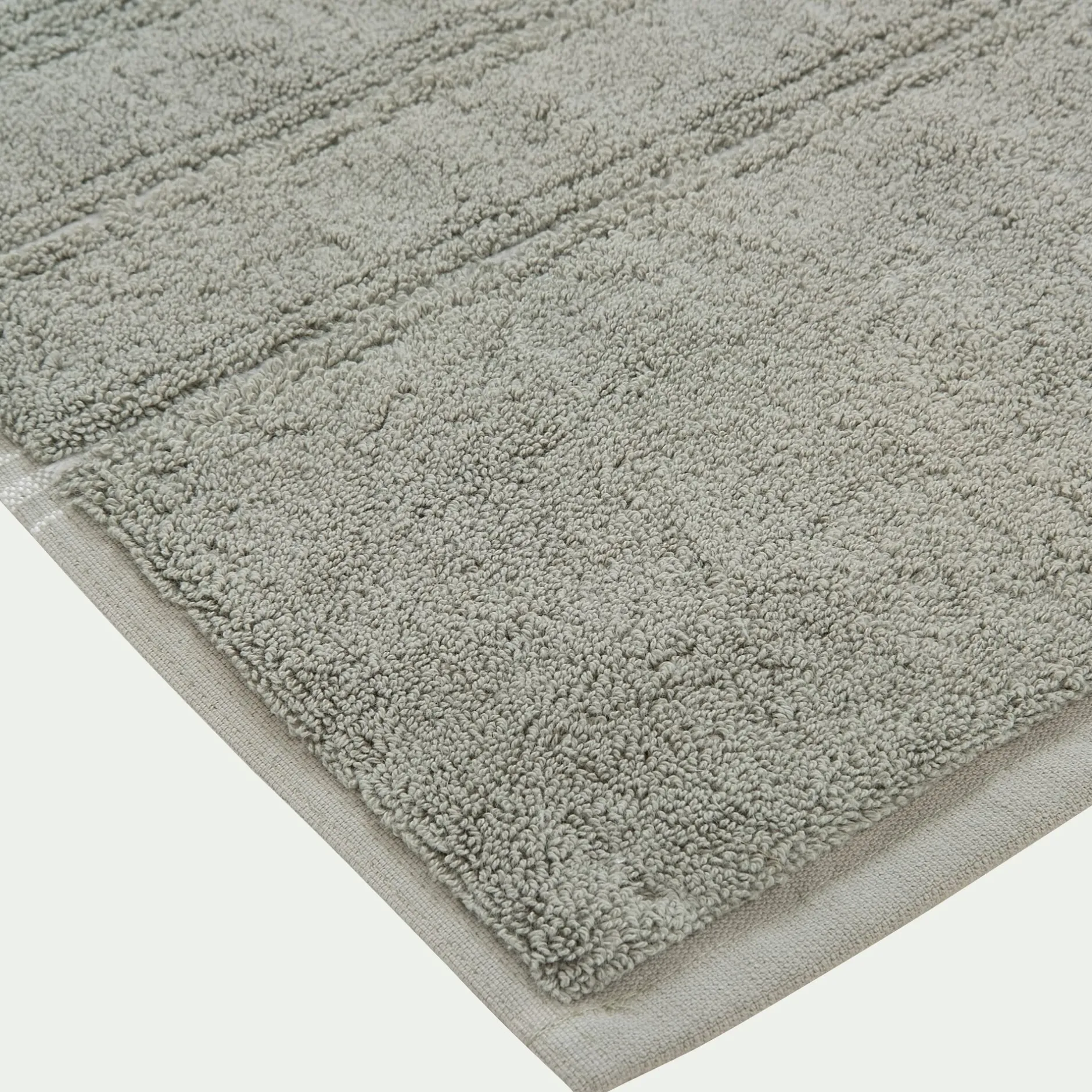 Tapis De Bain*alinea Tapis de bain en coton - olivier 50x80 cm Vert