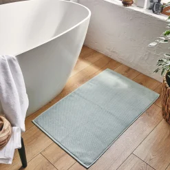 Tapis De Bain*alinea Tapis de bain en coton bio 50x80cm - olivier Vert