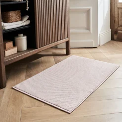Tapis De Bain*alinea Tapis de bain en coton bio - rosa 50x80cm Rose