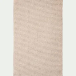 Tapis De Bain*alinea Tapis de bain en coton bio - alpilles 50x80cm Beige