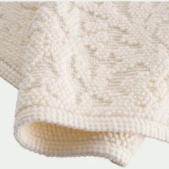 Tapis De Bain*alinea Tapis de bain en coton jacquard 50x80cm - ventoux Blanc