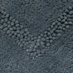 Tapis De Bain*alinea Tapis de bain en coton 50x80cm - autan Bleu