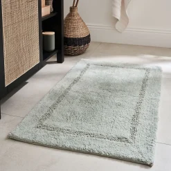 Tapis De Bain*alinea Tapis de bain en coton 50x80cm - olivier Vert