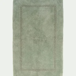 Tapis De Bain*alinea Tapis de bain en coton 50x80cm - olivier Vert
