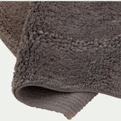 Tapis De Bain*alinea Tapis de bain en coton 50x80cm - restanque Gris