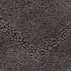 Tapis De Bain*alinea Tapis de bain en coton 50x80cm - restanque Gris