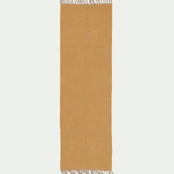 Tapis En Laine|Tapis En Jute*alinea Tapis de couloir et laine et jute 60x200cm - Jaune