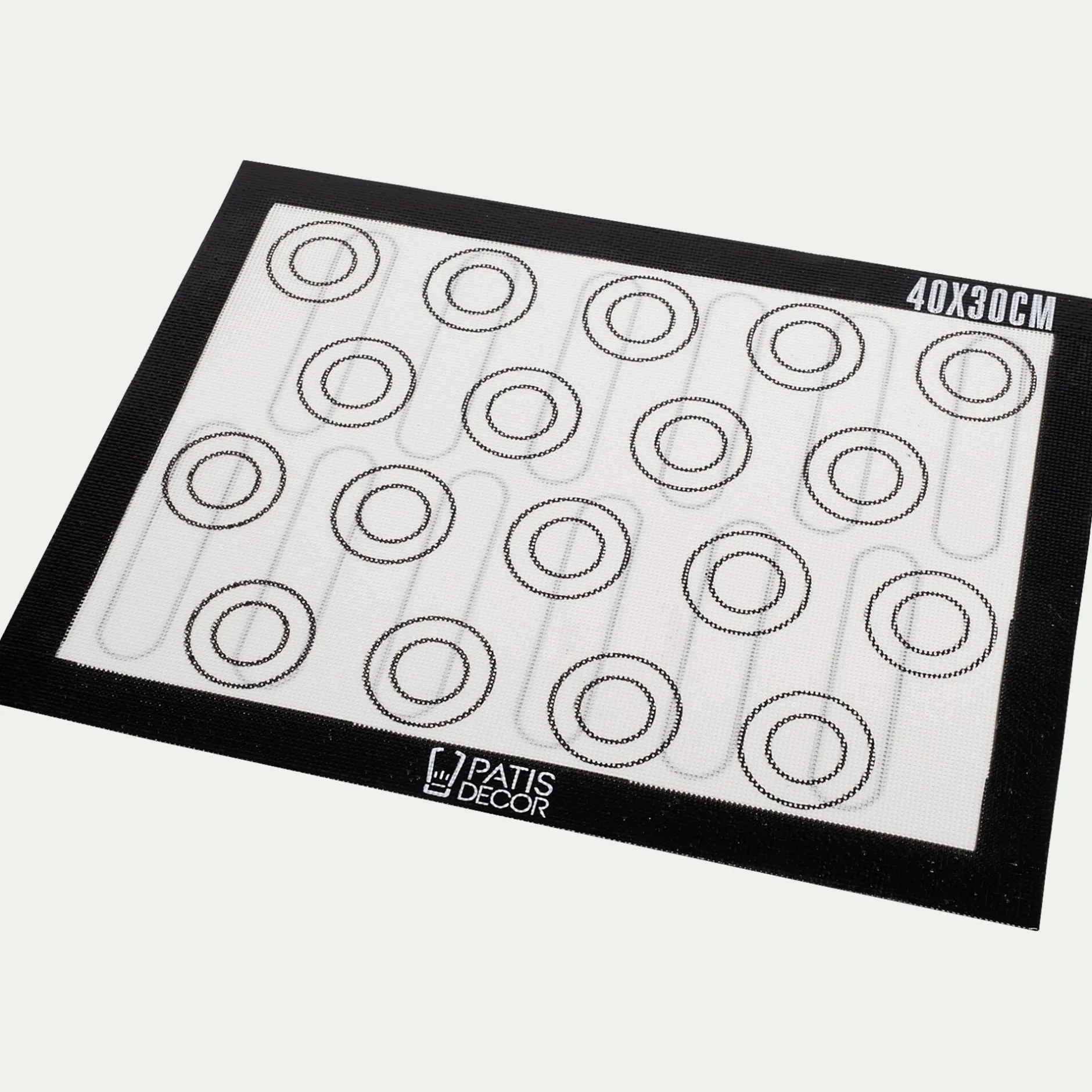 Tapis De Cuisson*alinea Tapis de cuisson en silicone spécial macarons & éclairs 40x30cm - Transparent