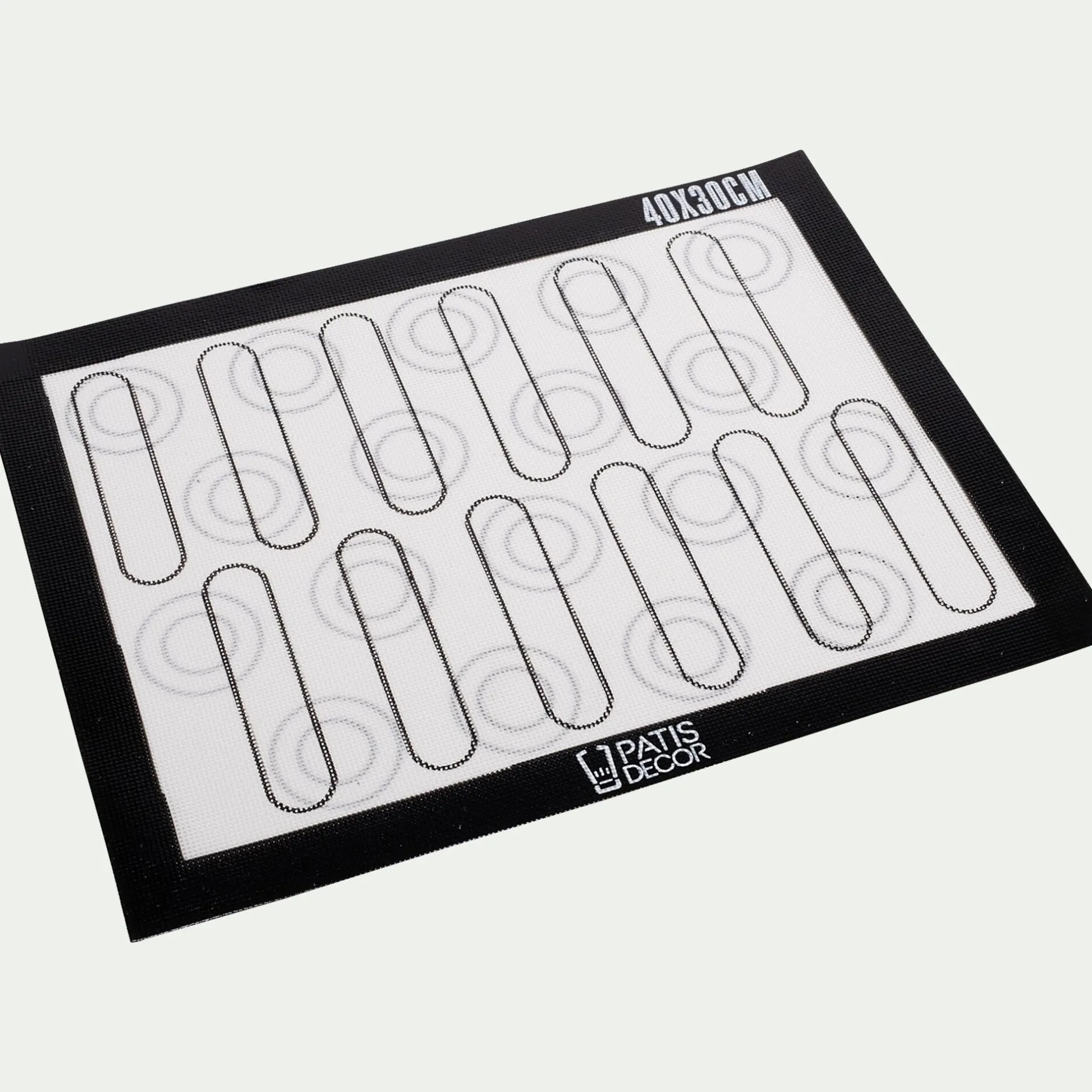 Tapis De Cuisson*alinea Tapis de cuisson en silicone spécial macarons & éclairs 40x30cm - Transparent