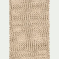 Descente De Lit*alinea Tapis en laine et coton - 60x90cm Beige
