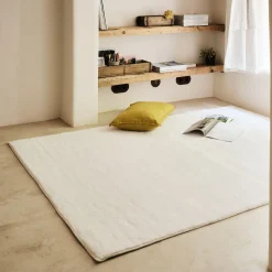 Tapis Uni|Tapis De Salon*alinea Tapis imitation fourrure - ventoux 150x200cm Blanc