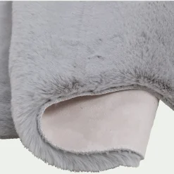 Matelas Enfant|Tapis Chambre Enfant*alinea Tapis imitation fourrure - 60x90cm Gris