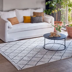 Tapis De Salon|Tapis Berbère*alinea Tapis inspiration berbère en coton - 300x400cm Blanc