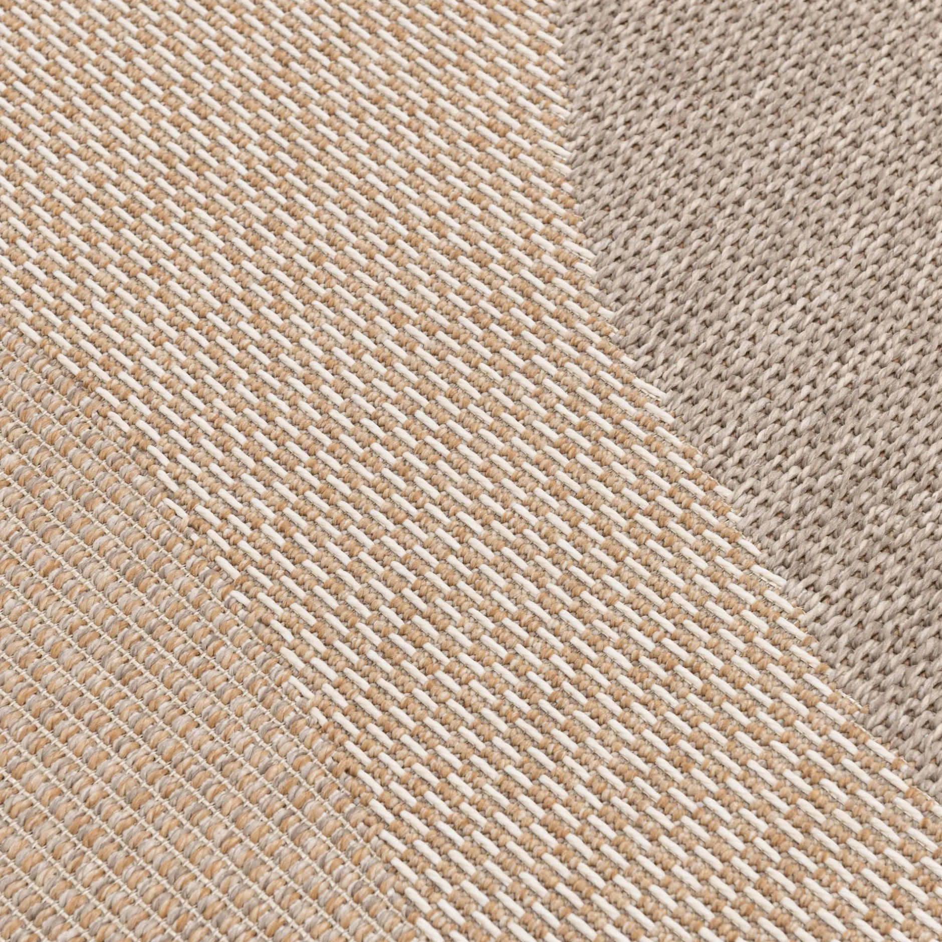 Tapis Exterieur|Tapis D'Extérieur*alinea Tapis intérieur et extérieur à motifs abstraits 120x170cm - Beige