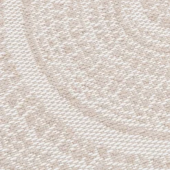 Tapis Exterieur|Tapis D'Extérieur*alinea Tapis intérieur et extérieur à motifs en tissu recyclé 120x170cm - écru Blanc