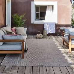 Tapis Exterieur|Tapis D'Extérieur*alinea Tapis intérieur et extérieur aspect sisal - 200x290cm Beige