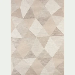 Tapis Exterieur|Tapis D'Extérieur*alinea Tapis intérieur et extérieur à motifs 200x290cm - Beige