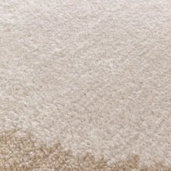 Tapis De Salon*alinea Tapis rond en polyester recyclé D160cm - Beige