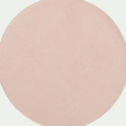 Tapis Chambre Enfant|Tapis Chambre Enfant*alinea Tapis rond imitation fourrure - argile D70cm Rose