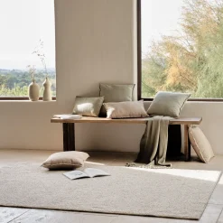 Tapis De Salon*alinea Tapis synthétique en 160x230cm - écru Blanc