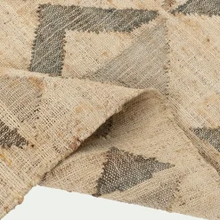 Tapis En Jute|Tapis De Salon*alinea Tapis tissé en jute et coton - 160x230cm Beige