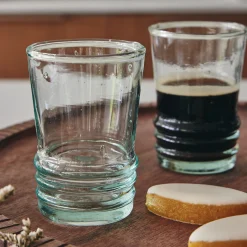 Vaisselle Petit Déjeuner|Tasse Et Mug*alinea Tasse à espresso en verre recyclé 10cl - Transparent