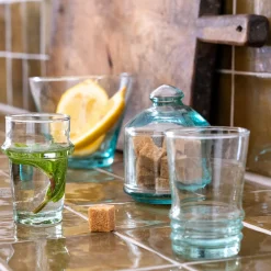 Vaisselle Petit Déjeuner|Tasse Et Mug*alinea Tasse à espresso en verre recyclé 10cl - Transparent