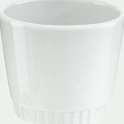 Vaisselle Petit Déjeuner|Tasse Et Mug*alinea Tasse en porcelaine 18cl - Blanc