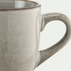 Vaisselle Petit Déjeuner|Tasse Et Mug*alinea Tasse et soucoupe petit-déjeuner en grès 22cl - Vert