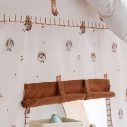 Matelas Enfant|Tipi*alinea Tente de lit en coton l152xh106cm - Blanc