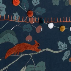 Matelas Enfant|Tipi*alinea Tente de lit enfant à motifs sous-bois - Bleu