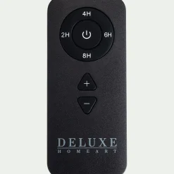 Bougie*alinea Télécommande pour bougies et chandelles Arlano - Noir