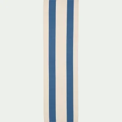 Chilienne*alinea Toile de chilienne rayée en tissu - Bleu