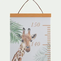 Matelas Enfant|Déco Murale*alinea Toise murale motifs savane - clair Vert