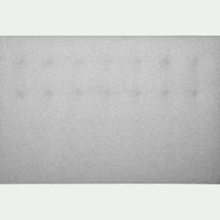 Tête De Lit*alinea Tête de lit capitonnée en tissu L140cm - perle Gris