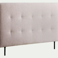 Tête De Lit*alinea Tête de lit capitonnée en tissu L162cm - Beige