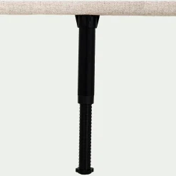 Tête De Lit*alinea Tête de lit capitonnée en tissu L162cm - Beige