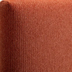 Tête De Lit*alinea Tête de lit capitonnée en tissu L182cm - terracotta Rouge