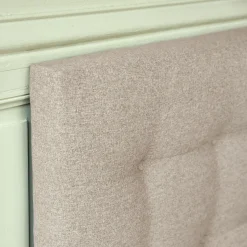 Tête De Lit*alinea Tête de lit capitonnée en tissu L160cm - Beige