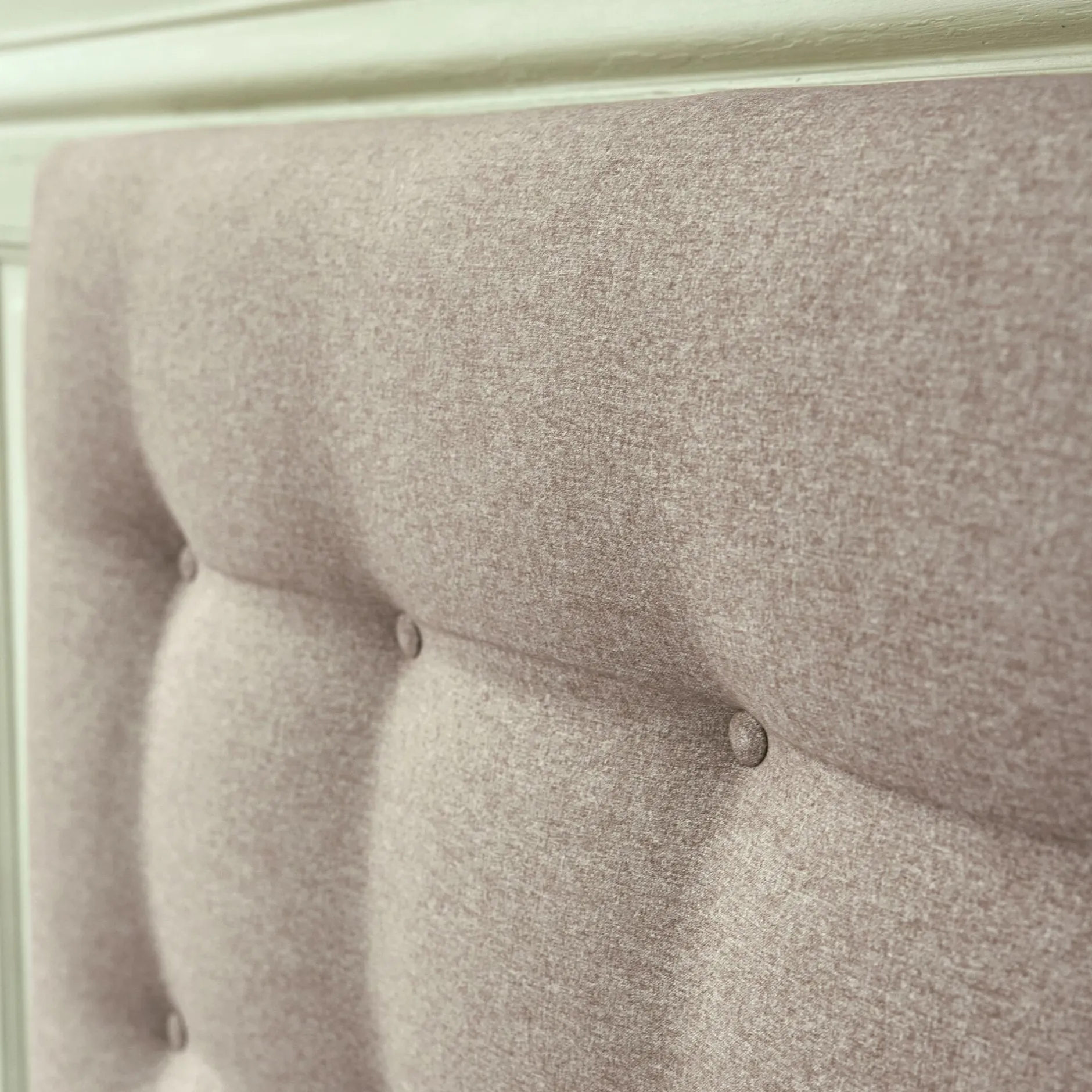 Tête De Lit*alinea Tête de lit capitonnée en tissu L160cm - Beige