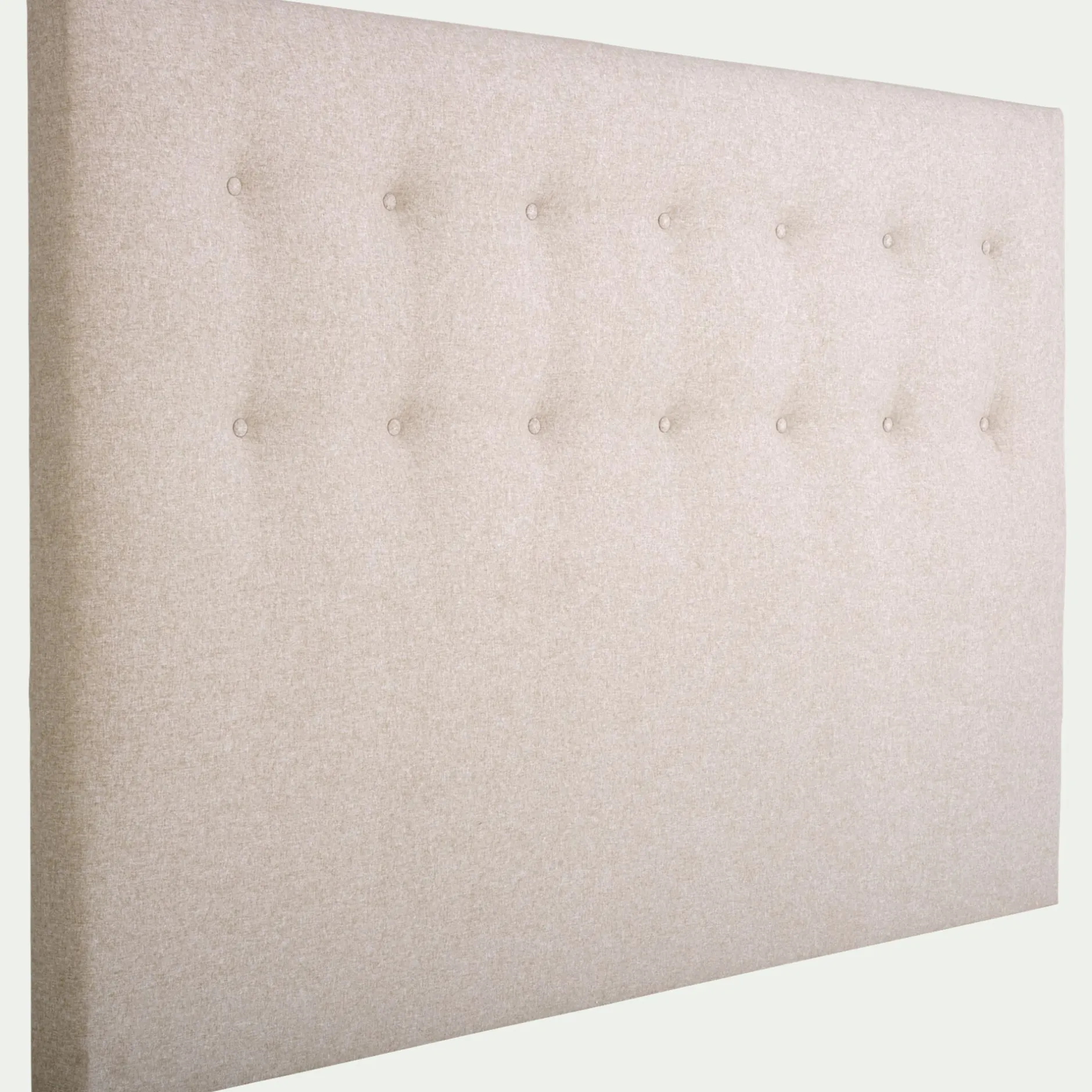 Tête De Lit*alinea Tête de lit capitonnée en tissu L160cm - Beige