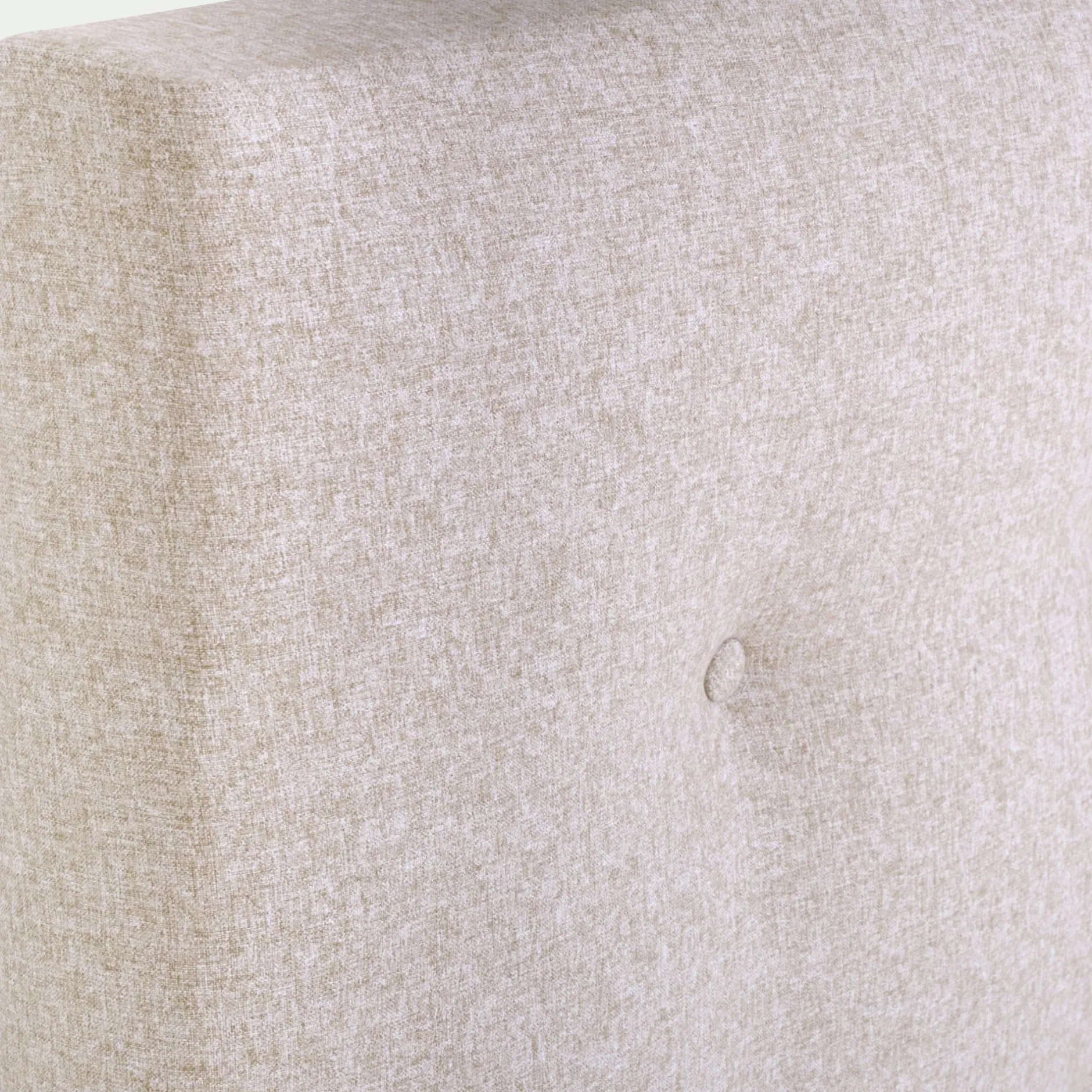 Tête De Lit*alinea Tête de lit capitonnée en tissu L160cm - Beige