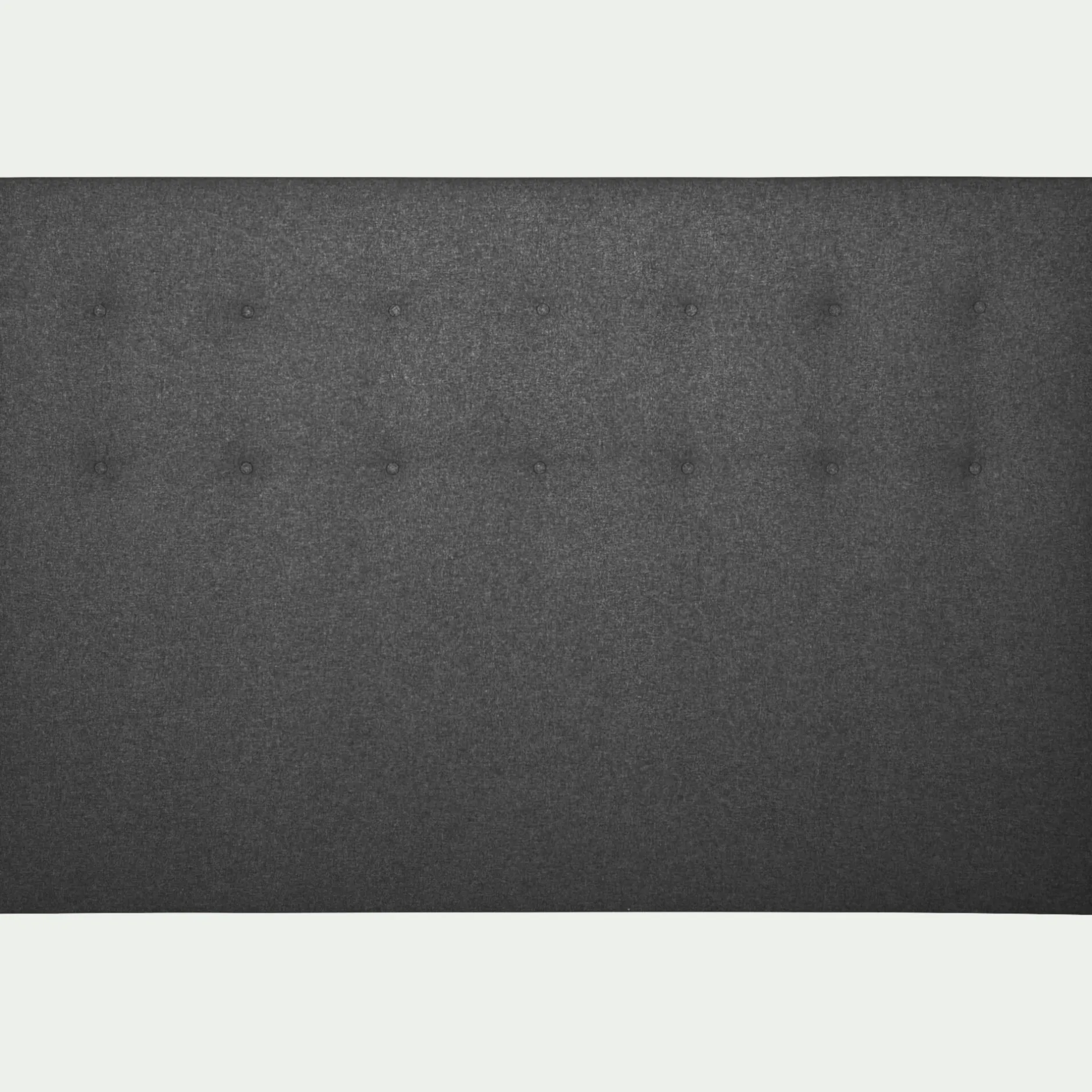 Tête De Lit*alinea Tête de lit capitonnée en tissu L140cm - couture Gris