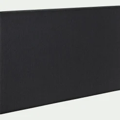 Tête De Lit*alinea Tête de lit droite en tissu - anthracite L190cm Gris